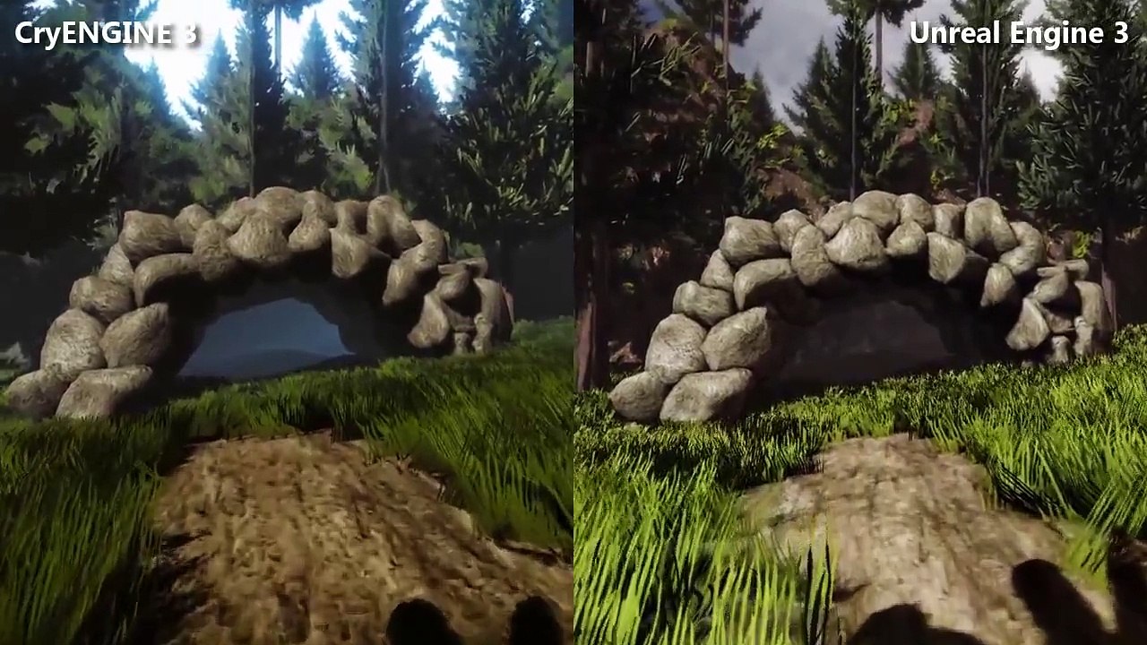 [Comparison] CryENGINE 3 vs. Unreal Engine 3