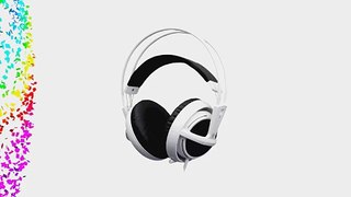 SteelSeries Siberia V2 Full-Size Headset for iPad iPod and iPhone (White)