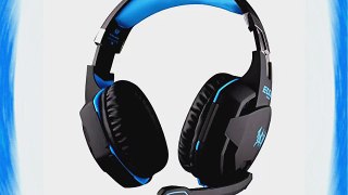 PowerLead EACH G2100 shock due stereo headset Gaming Headset-Black and Blue