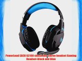 PowerLead EACH G2100 shock due stereo headset Gaming Headset-Black and Blue