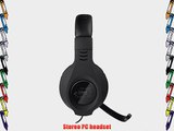 SPEEDLINK CONIUX Stereo Headset with Mic for PC Gaming  Black