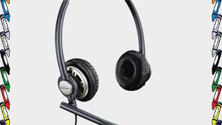 PLANTRONICS hw301n wideband binaural noise canceling headset