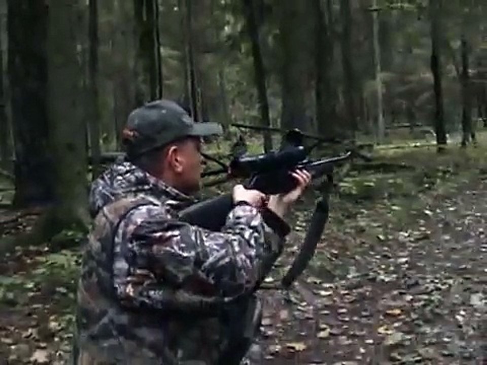 Охота на оленя на реву с подхода.flv