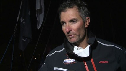 Arrivée Jérémie Beyou (Maître Coq) : "Ce n'est pas génial, je ne suis pas super fier de moi… "