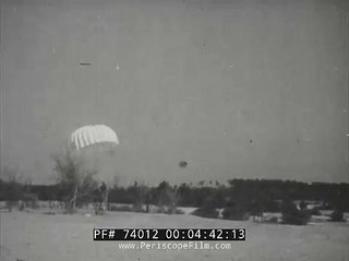 GERMAN WWII PARATROOPER TRAINING FILM  FALLSCHIRMAJAGER 74012