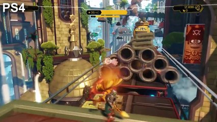 Ratchet & Clank (PS4) - Vidéo comparative PS2 / PS4