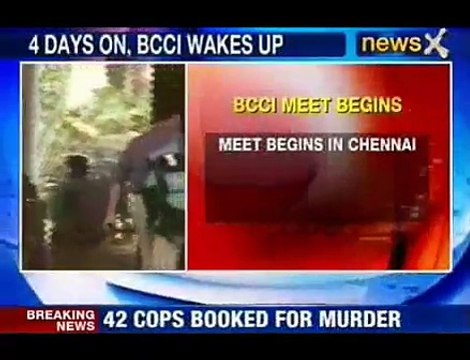 IPL 2013 Match Fixing Scandal, BCCI meets in Chennai