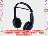 Kensingtonputer K33084 Kensington Noise Canceling Headphones Product Category: Audio / Video