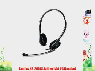 Genius HS-200C Lightweight PC Headset