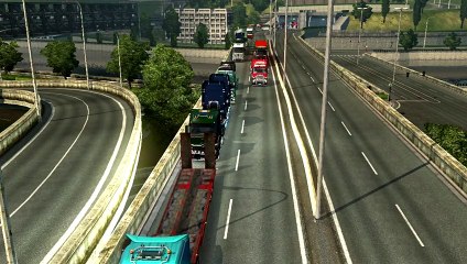 Euro Truck Simulator 2 Multiplayer Huge Convoy 24 hour Event