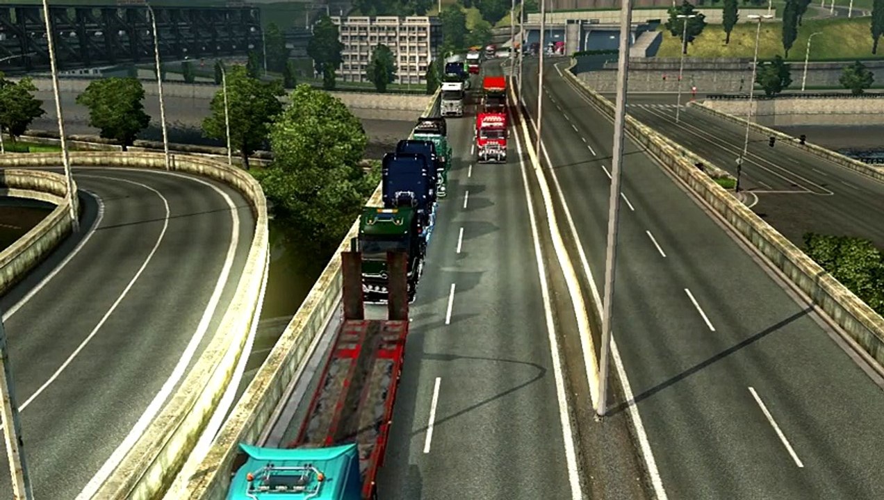 Euro Truck Simulator 2 Multiplayer Huge Convoy 24 hour Event