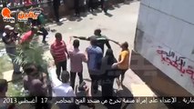 يقين | خطير الإعتداء على أول إمرأة منتقبة تخرج من مسجد الفتح المحاصر