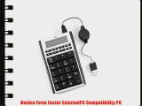 ADESSO 19 KEYS USB NUMERIC KEYPAD WITH BUILT IN CALCULATOR