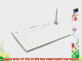 Kanvus Artist 127 12X7.25 USB Slim Tablet Exploit Your Artistry