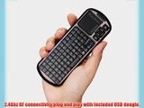 iPazzPort? Commander 2.4 Ghz RF Mini Wireless Keyboard and Multi Touchpad with Backlight and