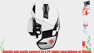 Mad Catz Office R.A.T. Wireless Mouse for PC and Android - White