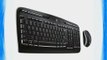 Logitech Wireless Desktop MK320 Keyboard and Mouse - Keyboard - Wireless Keys - USB - Mouse