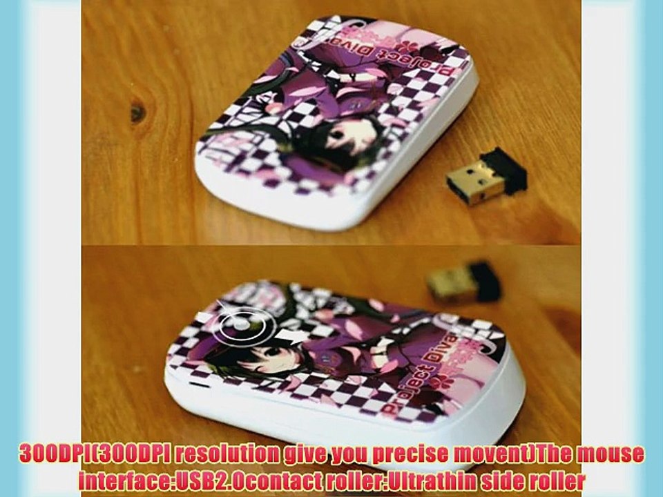 Bestfyou? Anime DATE A LIVE Mini Mouse for Laptop Wireless Touch Mouse for Computers Optical