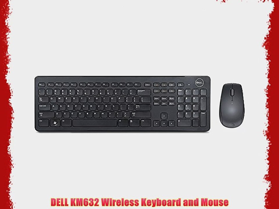 DELL KM632 Wireless Keyboard and Mouse