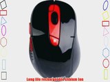 A4Tech Rechargeable Lithium Ion Battery Pinpoint Optic Shuttle Series Wireless USB Mouse (G11-570HX-4)