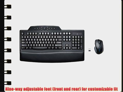 Kensington Pro Fit Wireless Comfort Desktop Set Includes Keyboard and Right-Handed Mouse (K72403US)