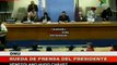 Rueda de Prensa Presidente venezolano Hugo Chávez 64 Asamblea de la ONU 2/5