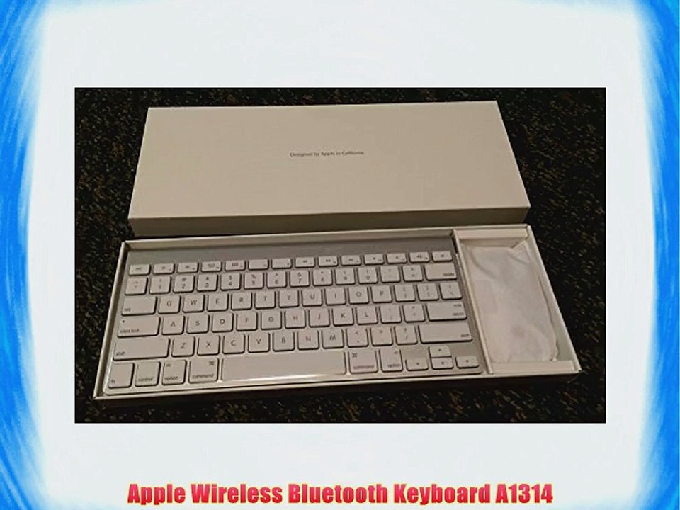 Apple Wireless Keyboard : A1314 and Magic Mouse : A1296  Bluetooth Set