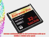 SanDisk Extreme PRO 32GB CompactFlash Memory Card UDMA 7 Speed Up To 160MB/s- SDCFXPS-032G-X46