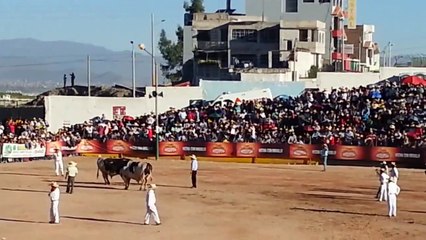 León de Chuca vs. Palomo (14/04/13) [1/2]. Pelea de Toros en Zamácola (Arequipa)