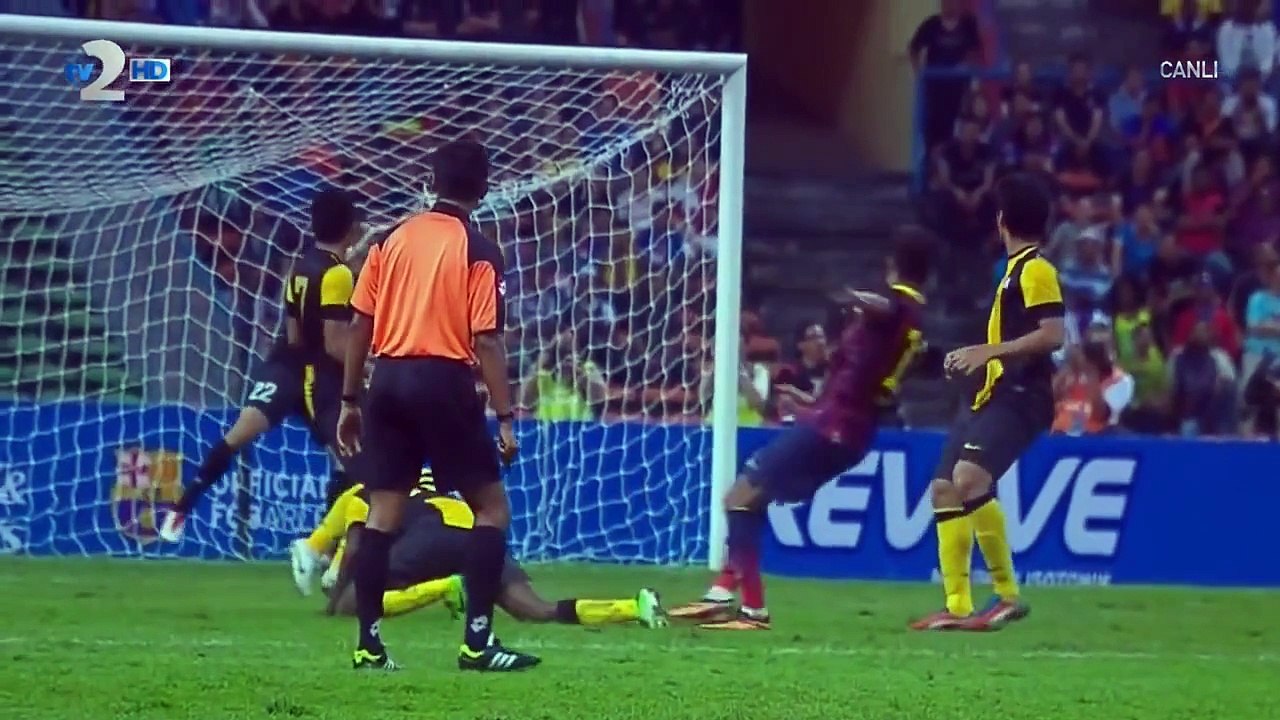 Neymar vs Malaysia XI (A) Friendly Match 13-14 HD