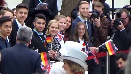 Queen Elizabeth II visits Berlin