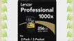 Lexar Professional 1000x 256GB SDXC UHS-II Card LSD256CRBNA10002 - 2 Pack