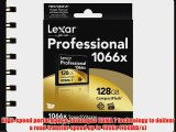 Lexar Professional 1066x 128GB VPG-65 CompactFlash card (Up to 160MB/s Read) w/Free Image Rescue
