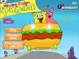 SpongeBob Missing Recipe online games for kids - cartoon games - spongebob squarepants