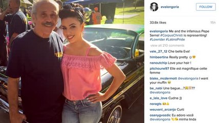 Detrás de escena con Eva Longoria en el set de Low Riders