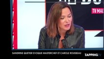 Masterchef 2015 - Sandrine Quétier évoque les problèmes de Carole Rousseau avec TF1 : 