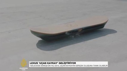 Lexus uçan kaykay geliştiriyor