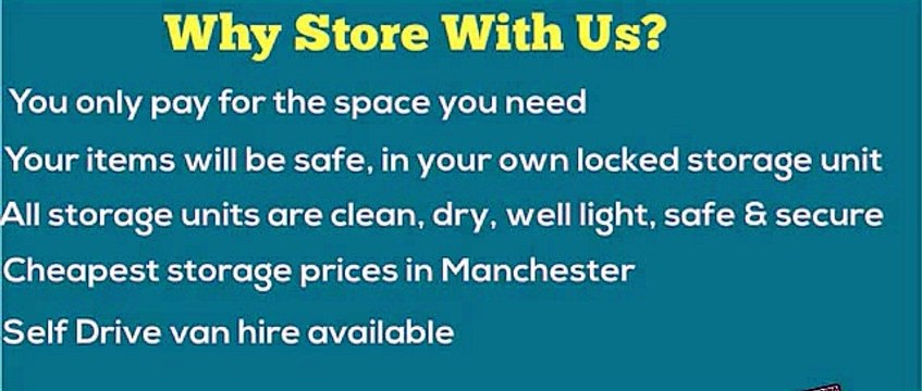 Cheap Storage Manchester - Self Storage Units