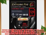 SanDisk Extreme Pro 128GB CompactFlash Memory Card Speed Up To 100MB/s- SDCFXP-128G-X46