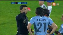 Edinson Cavani Red Card - Chile vs Uruguay 24.06.2015 (Copa America 2015)