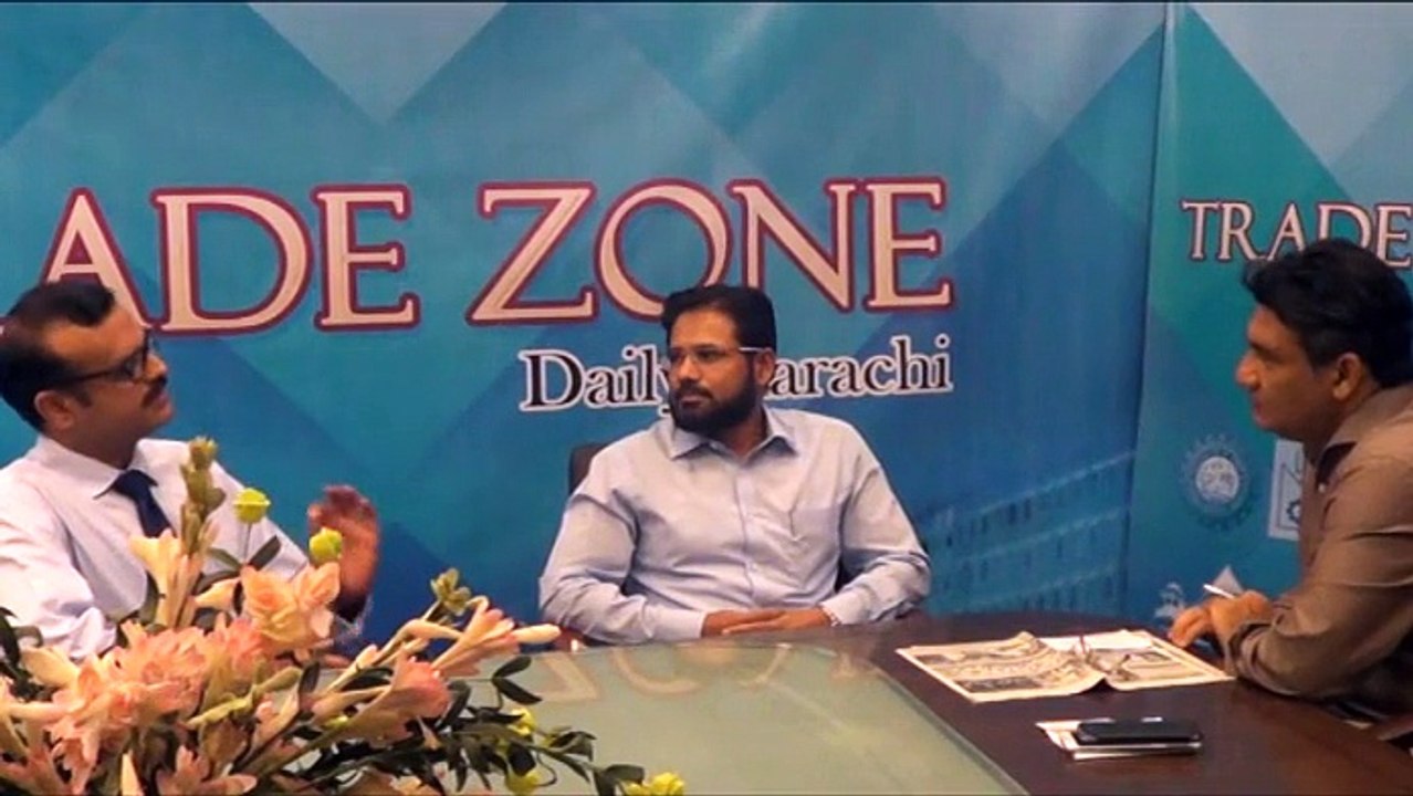 A.K Memon hosting forum Pervaiz Ahmed (Executive Director - Indus Hospital), Dr. Muhammad Fareeduddin (Consultant Pediatrics - Indus Hospital) discussing at Trade Zone Forum.