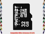 32GB MicroSDHC Memory Card for Tracfone LG Access LTE L31L Cellphone with Free USB MicroSD/SDHC