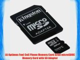 LG Optimus Fuel Cell Phone Memory Card 32GB microSDHC Memory Card with SD Adapter