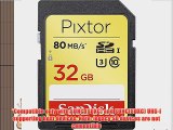 SanDisk - Pixtor Advanced 32GB SDHC Class 10 UHS-3 Memory Card - Black/Gold Model: SDSDXS-032G-AB46