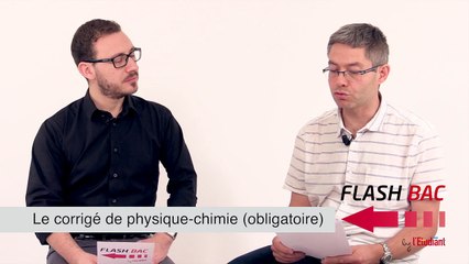 Flashbac : le corrigé de physique-chimie obligatoire (Bac S)