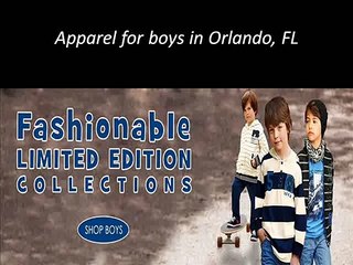 Apparel for boys in Orlando FL