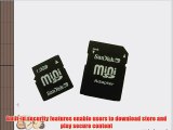 1GB SANDISK MINISD MINI SD SECURE DIGITAL CARD ADAPTER