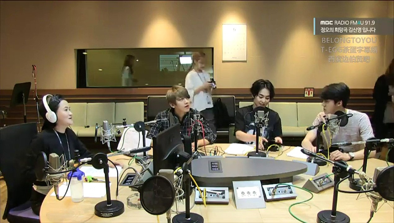 【三站聯合】150625 EXO XIUMIN, BAEKHYUN, SEHUN @MBC MBC FM4U 正午的希望曲 中字