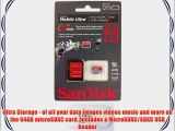 SanDisk 64GB Mobile Ultra MicroSDXC Class 10 UHS-1 30MB/s Memory Card with SD Adapter - Retail