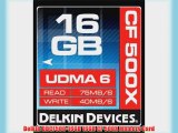 Delkin DDCF500-16GB 16GB CF 500X Memory Card